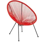 Flash Furniture TLH-094-RED-GG Chair, Lounge, Outdoor