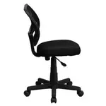 Flash Furniture WA-3074-BK-GG Chair, Swivel