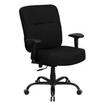 Flash Furniture WL-735SYG-BK-A-GG Chair, Swivel