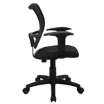 Flash Furniture WL-A277-BK-A-GG Chair, Swivel