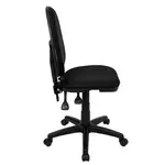 Flash Furniture WL-A654MG-BK-GG Chair, Swivel