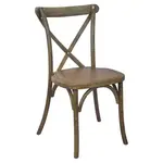 Flash Furniture X-BACK-DNAT Chair, Side, Indoor