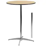 Flash Furniture XA-30-COTA-GG Table, Indoor, Adjustable Height