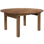 Flash Furniture XA-F-60-RD-GG Table, Indoor, Dining Height
