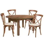 Flash Furniture XA-FARM-20-GG Chair & Table Set, Indoor