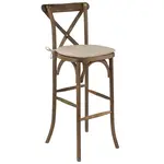 Flash Furniture XA-X-BAR-GO-BC-GG Bar Stool, Stacking, Indoor