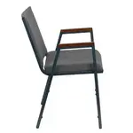 Flash Furniture XU-60154-GY-GG Chair, Armchair, Stacking, Indoor