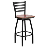 Flash Furniture XU-6F8B-LADSWVL-CHYW-GG Bar Stool, Swivel, Indoor