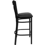 Flash Furniture XU-6F8BXBK-BAR-BLKV-GG Bar Stool, Indoor