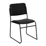 Flash Furniture XU-8700-BLK-B-VYL-30-GG Chair, Side, Stacking, Indoor