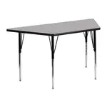 Flash Furniture XU-A2448-TRAP-GY-H-A-GG Table, Indoor, Activity