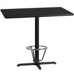 Flash Furniture XU-BLKTB-3048-T2230B-3CFR-GG Table Top, Laminate