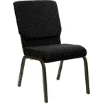Flash Furniture XU-CH-60096-BK-GG Chair, Side, Stacking, Indoor