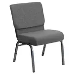 Flash Furniture XU-CH0221-GY-SV-GG Chair, Side, Stacking, Indoor