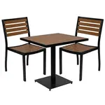 Flash Furniture XU-DG-10456033-GG Chair & Table Set, Outdoor