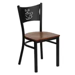 Flash Furniture XU-DG-60099-COF-CHYW-GG Chair, Side, Indoor