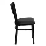 Flash Furniture XU-DG-60115-GRD-BLKV-GG Chair, Side, Indoor