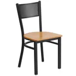 Flash Furniture XU-DG-60115-GRD-NATW-GG Chair, Side, Indoor
