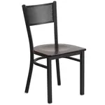 Flash Furniture XU-DG-60115-GRD-WALW-GG Chair, Side, Indoor