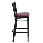 Flash Furniture XU-DG-60116-GRD-BAR-BURV-GG Bar Stool, Indoor