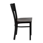 Flash Furniture XU-DG-60119-CIR-MAHW-GG Chair, Side, Indoor