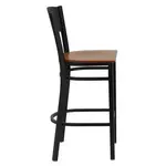 Flash Furniture XU-DG-60120-CIR-BAR-CHYW-GG Bar Stool, Indoor