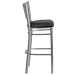 Flash Furniture XU-DG-60402-BAR-BLKV-GG Bar Stool, Indoor