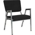 Flash Furniture XU-DG-60443-670-2-BK-GG Chair, Armchair, Stacking, Indoor
