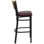 Flash Furniture XU-DG-6F6B-CIR-BAR-BURV-GG Bar Stool, Indoor