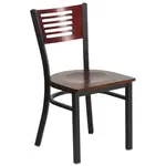 Flash Furniture XU-DG-6G5B-MAH-MTL-GG Chair, Side, Indoor