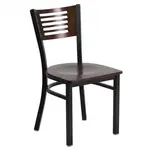 Flash Furniture XU-DG-6G5B-WAL-MTL-GG Chair, Side, Indoor