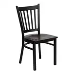 Flash Furniture XU-DG-6Q2B-VRT-MAHW-GG Chair, Side, Indoor