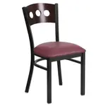 Flash Furniture XU-DG-6Y2B-WAL-BURV-GG Chair, Side, Indoor