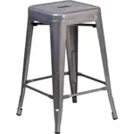 Flash Furniture XU-DG-TP0004-24-GG Bar Stool, Stacking, Indoor