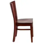 Flash Furniture XU-DG-W0094B-MAH-MAH-GG Chair, Side, Indoor