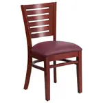 Flash Furniture XU-DG-W0108-MAH-BURV-GG Chair, Side, Indoor