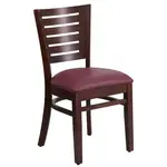 Flash Furniture XU-DG-W0108-WAL-BURV-GG Chair, Side, Indoor