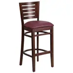 Flash Furniture XU-DG-W0108BBAR-WAL-BURV-GG Bar Stool, Indoor