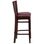 Flash Furniture XU-DG-W0108BBAR-WAL-BURV-GG Bar Stool, Indoor