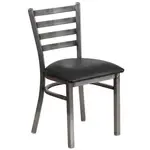 Flash Furniture XU-DG694BLAD-CLR-BLKV-GG Chair, Side, Indoor