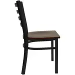 Flash Furniture XU-DG694BLAD-MAHW-GG Chair, Side, Indoor
