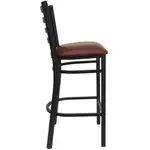 Flash Furniture XU-DG697BLAD-BAR-BURV-GG Bar Stool, Indoor