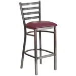 Flash Furniture XU-DG697BLAD-CLR-BAR-BURV-GG Bar Stool, Indoor