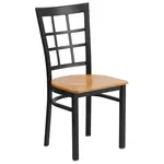 Flash Furniture XU-DG6Q3BWIN-NATW-GG Chair, Side, Indoor