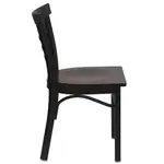 Flash Furniture XU-DG6Q6B1LAD-MAHW-GG Chair, Side, Indoor
