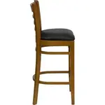 Flash Furniture XU-DGW0005BARLAD-CHY-BLKV-GG Bar Stool, Indoor