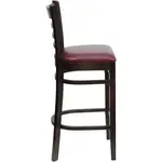 Flash Furniture XU-DGW0005BARLAD-WAL-BURV-GG Bar Stool, Indoor