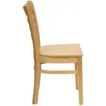 Flash Furniture XU-DGW0005LAD-NAT-GG Chair, Side, Indoor
