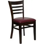 Flash Furniture XU-DGW0005LAD-WAL-BURV-GG Chair, Side, Indoor