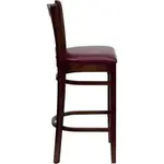 Flash Furniture XU-DGW0008BARVRT-MAH-BURV-GG Bar Stool, Indoor